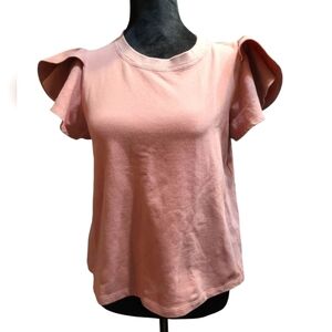 NWT t.la by Anthropologie Small Rose colored tee shirt